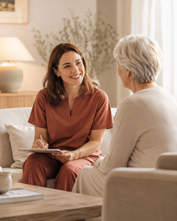 Accompagnement personnalisé à domicile par Enodia Services à Béziers